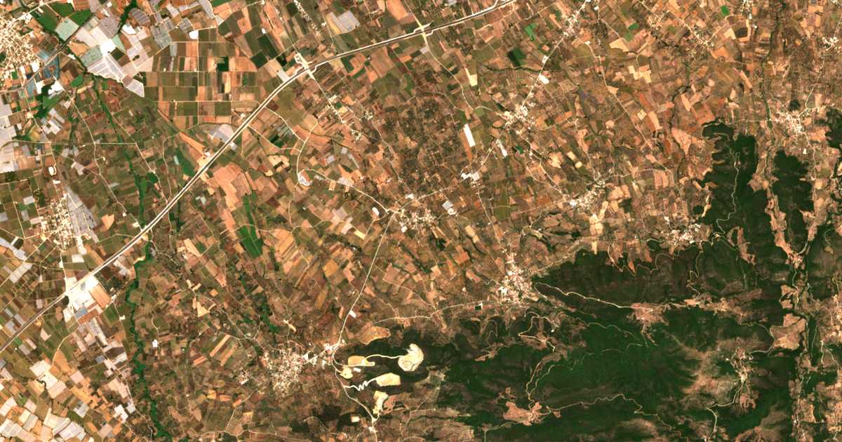 Mapa por satélite de Frágka