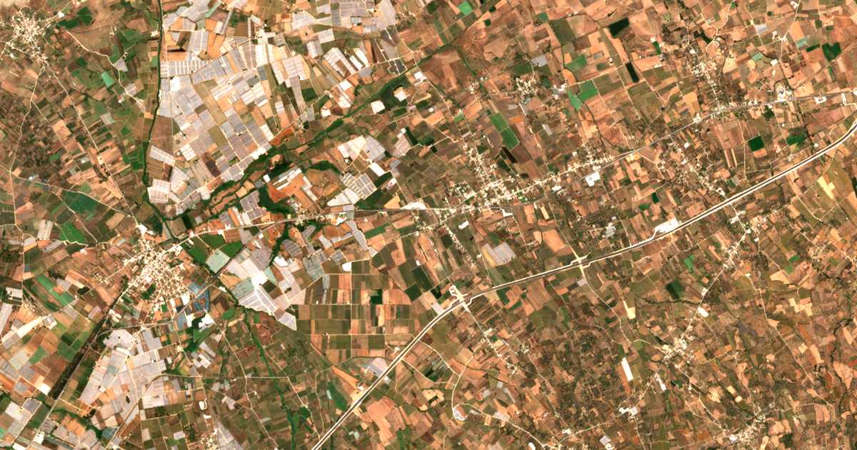 Mapa por satélite de Gerousaíika