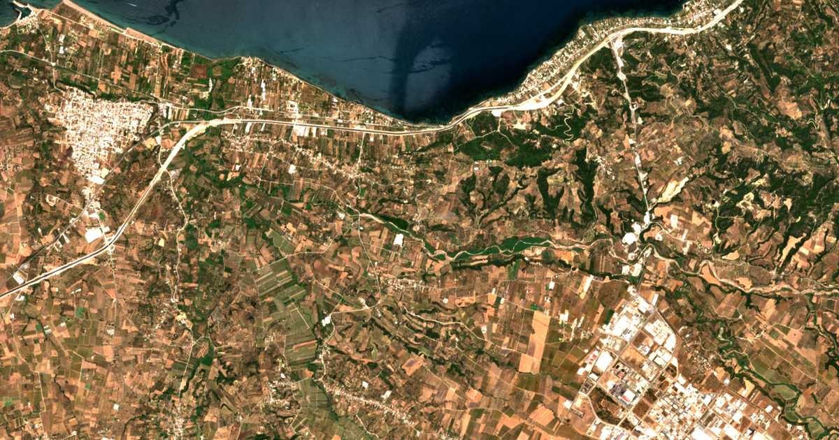 Mapa por satélite de Kamenítsa