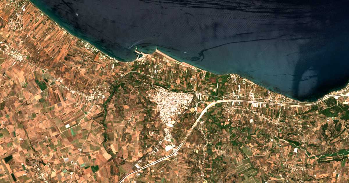 Mapa por satélite de Kato Acaya