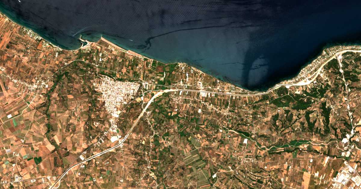 Mapa por satélite de Káto Alissós