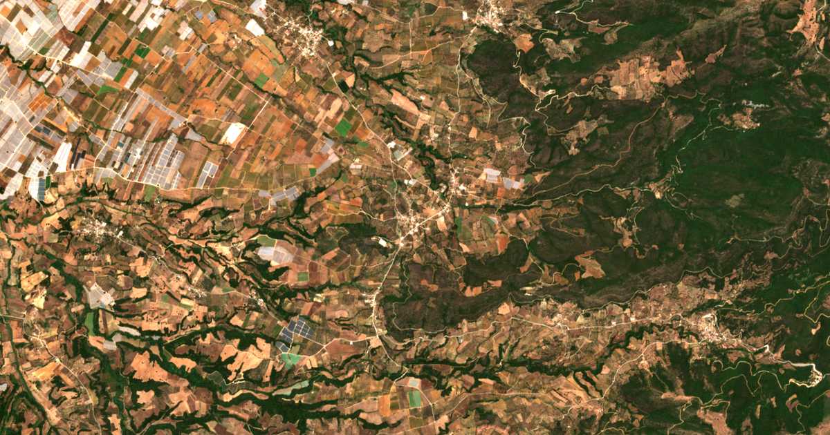Mapa por satélite de Kefalaíika
