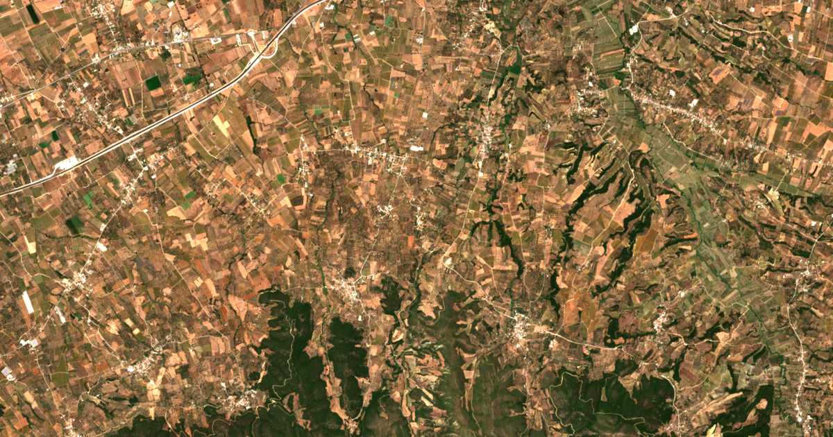 Mapa por satélite de Logothétis