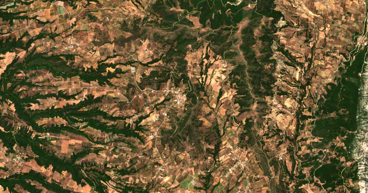 Mapa por satélite de Michóion
