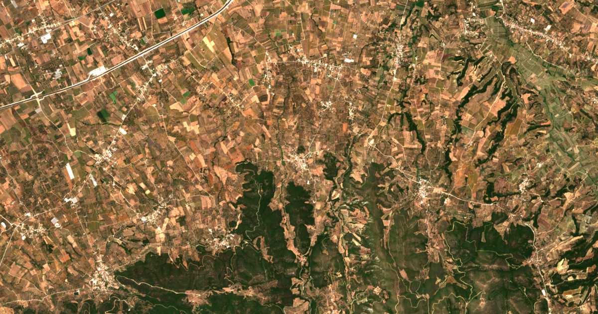 Mapa por satélite de Petrochórion