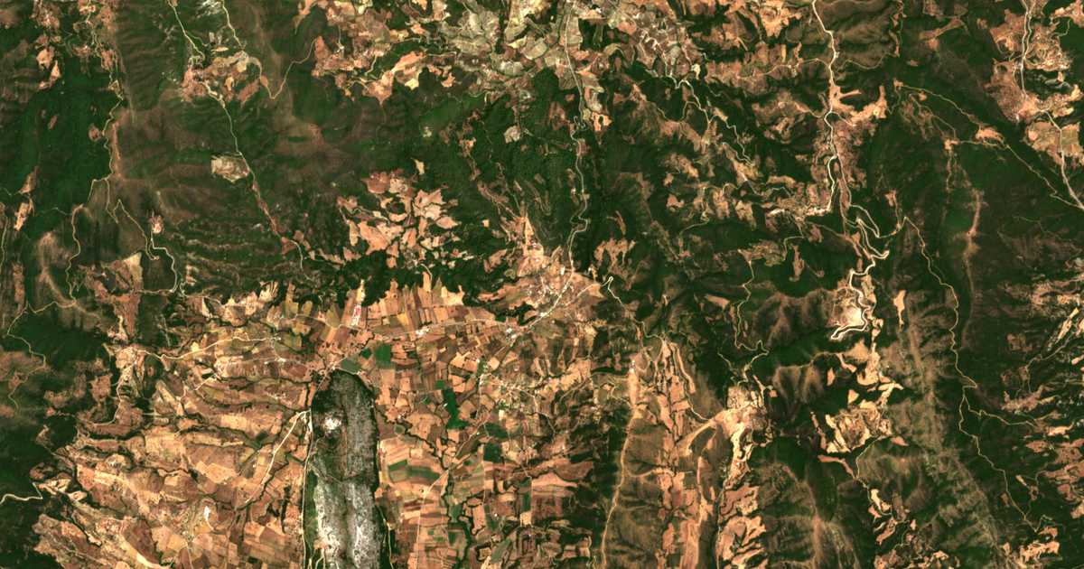 Mapa por satélite de Pigádia