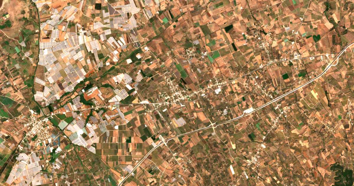 Mapa por satélite de Sagaíika