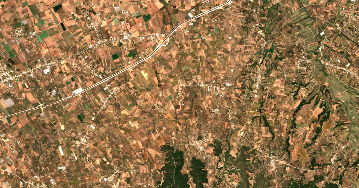 Mapa por satélite de Veskoukaíika
