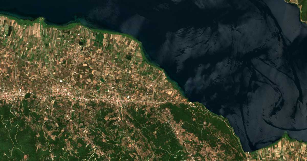 Mapa por satélite de Dafniás