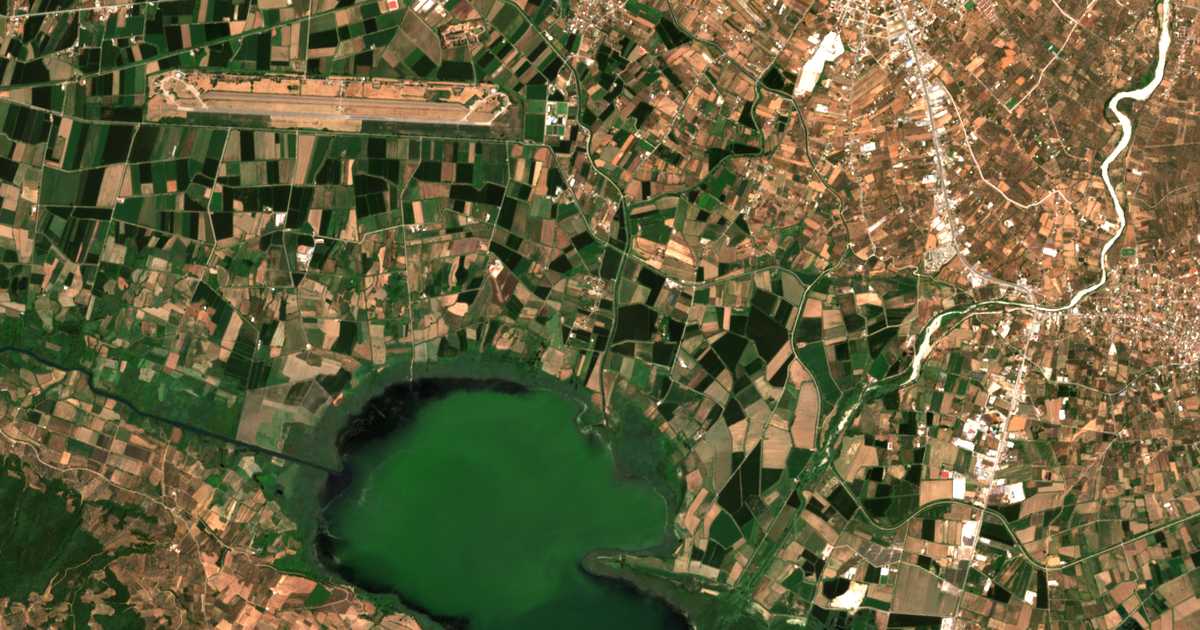 Mapa por satélite de Léfka