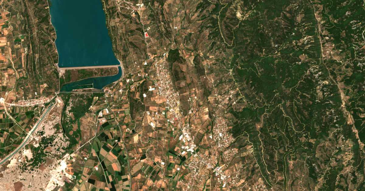 Mapa por satélite de Neápoli