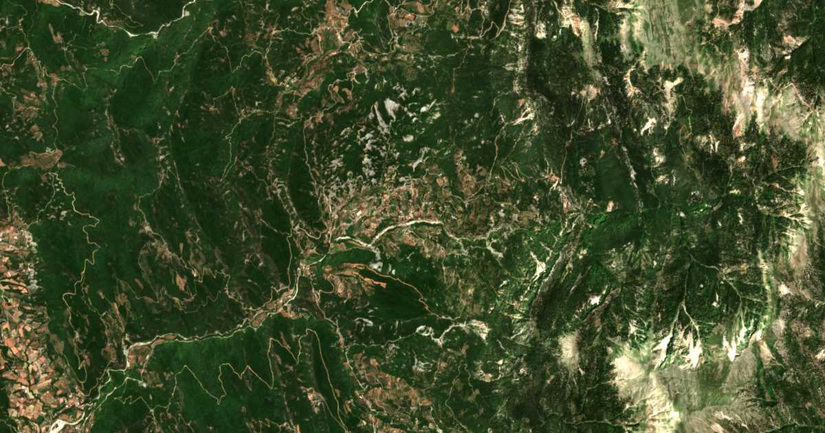 Mapa por satélite de Sitómena