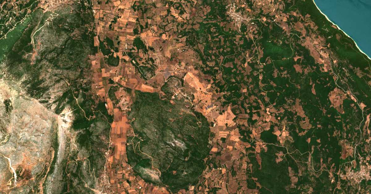 Mapa por satélite de Ágios Nikólaos