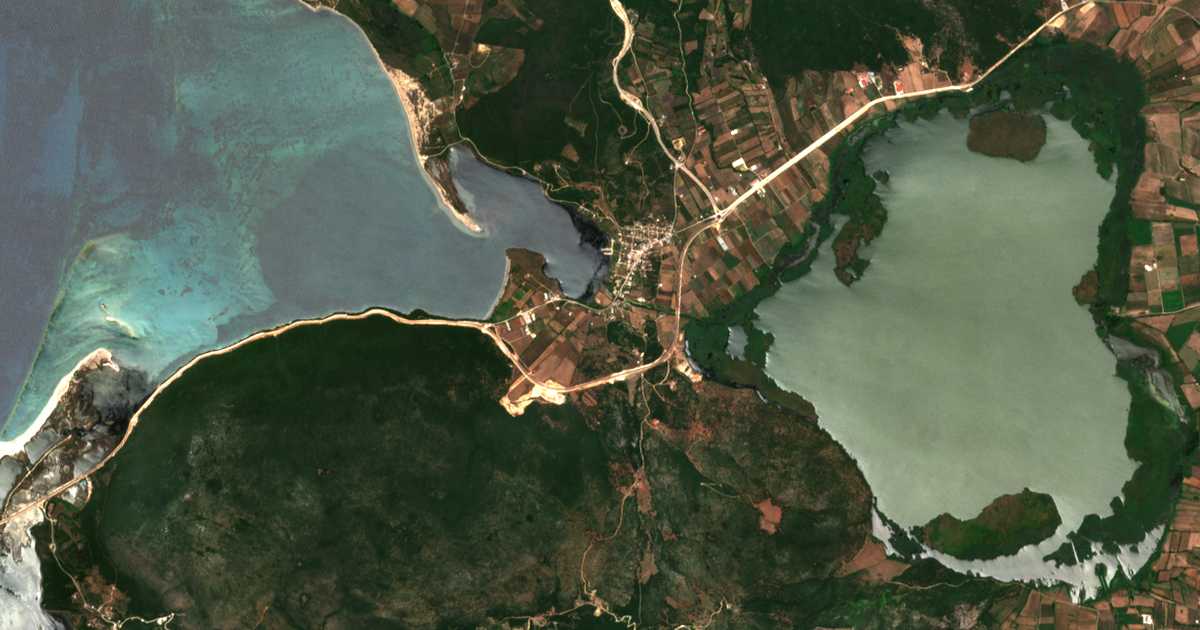 Mapa por satélite de Ammoúsa