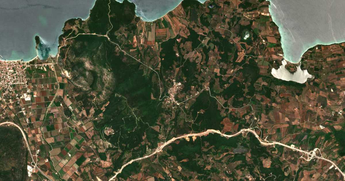 Mapa por satélite de Paliámpela