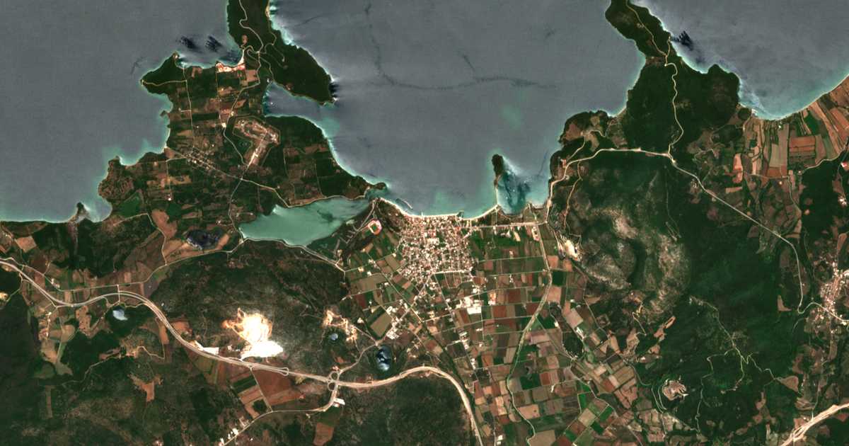 Mapa por satélite de Vonitsa