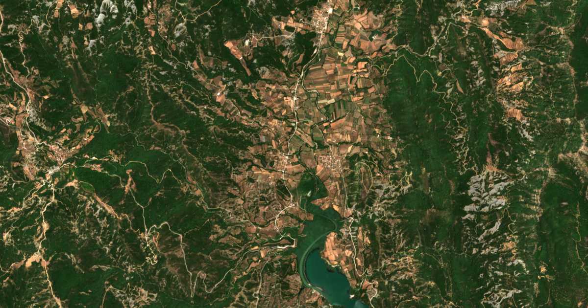 Mapa por satélite de Paliámpela