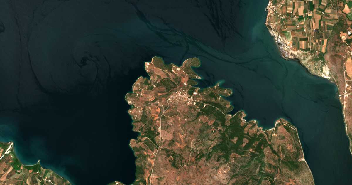 Mapa por satélite de Spárton