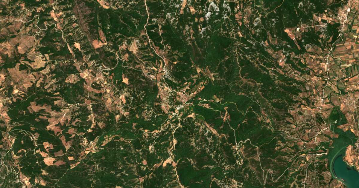 Mapa por satélite de Varetáda