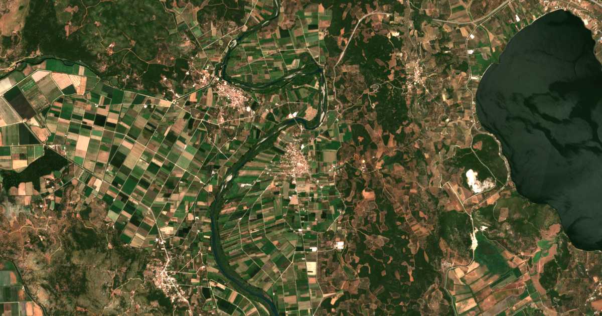 Mapa por satélite de Gouriá