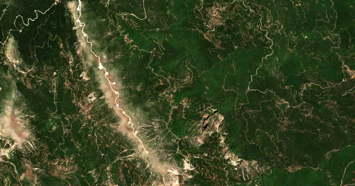 Mapa por satélite de Katafýgion