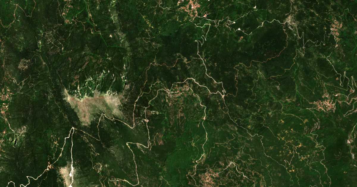 Mapa por satélite de Kentrikí