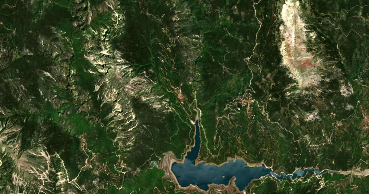Mapa por satélite de Neochórion