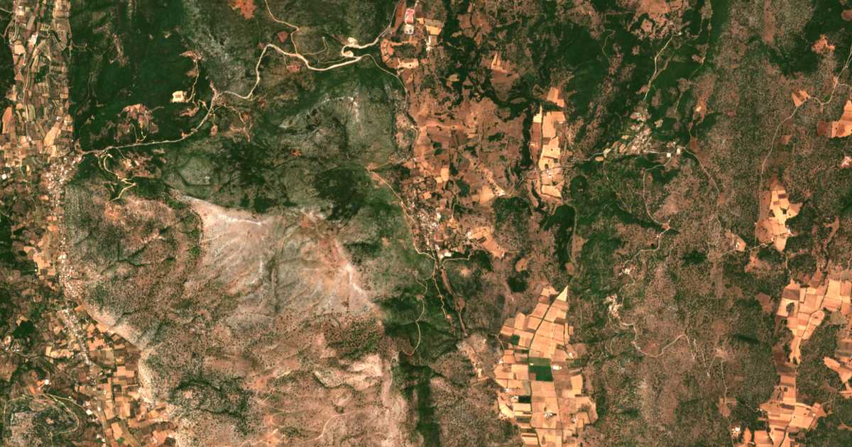 Mapa por satélite de Chrysóvitsa