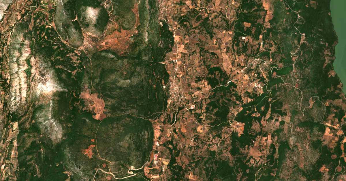 Mapa por satélite de Machairás