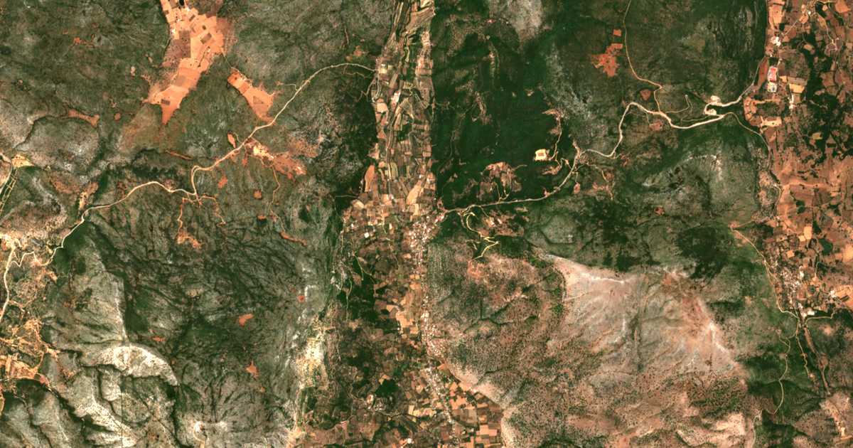 Mapa por satélite de Vasilópoulon