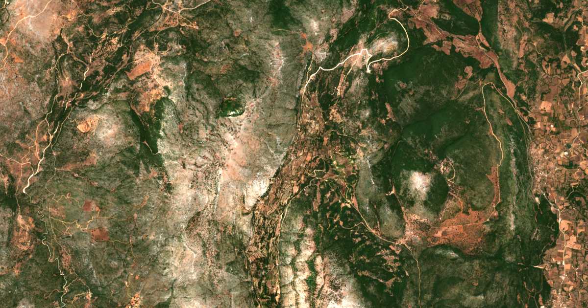 Mapa por satélite de Vlizianá