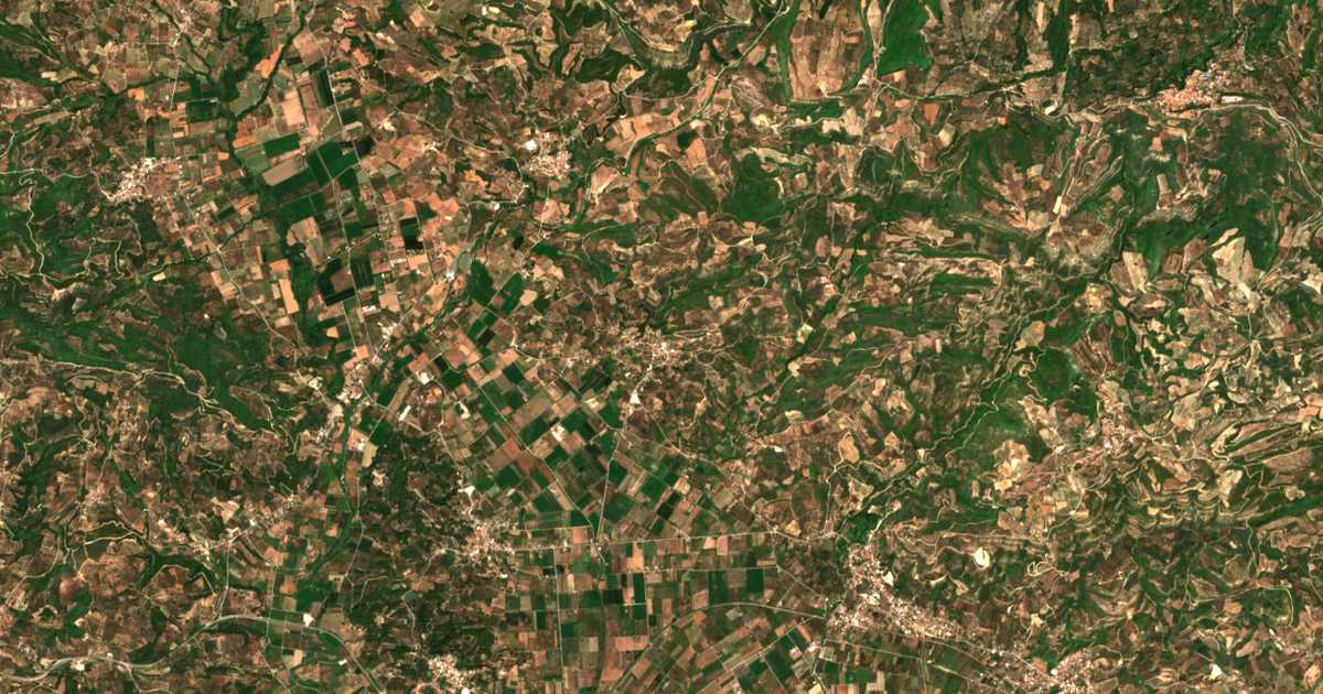 Mapa por satélite de Irákleia