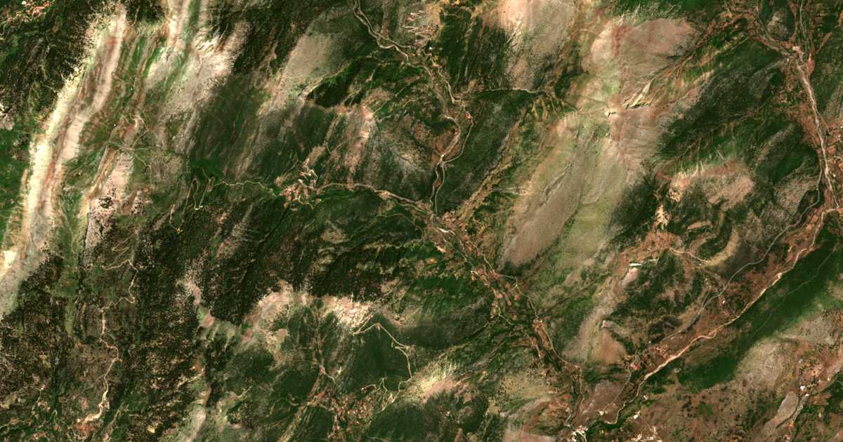Mapa por satélite de Kalývia Astrá