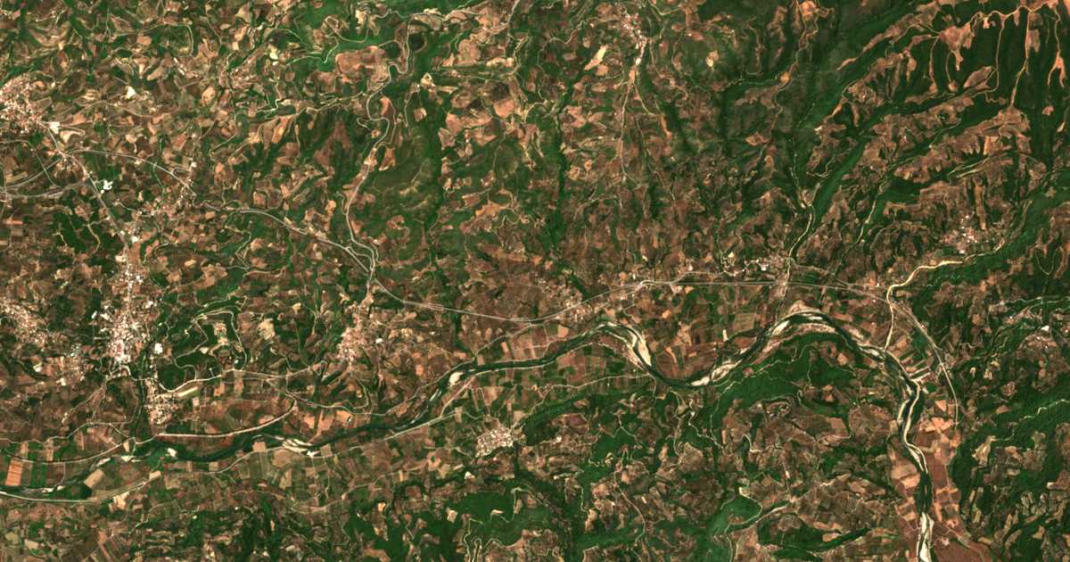 Mapa por satélite de Linariá