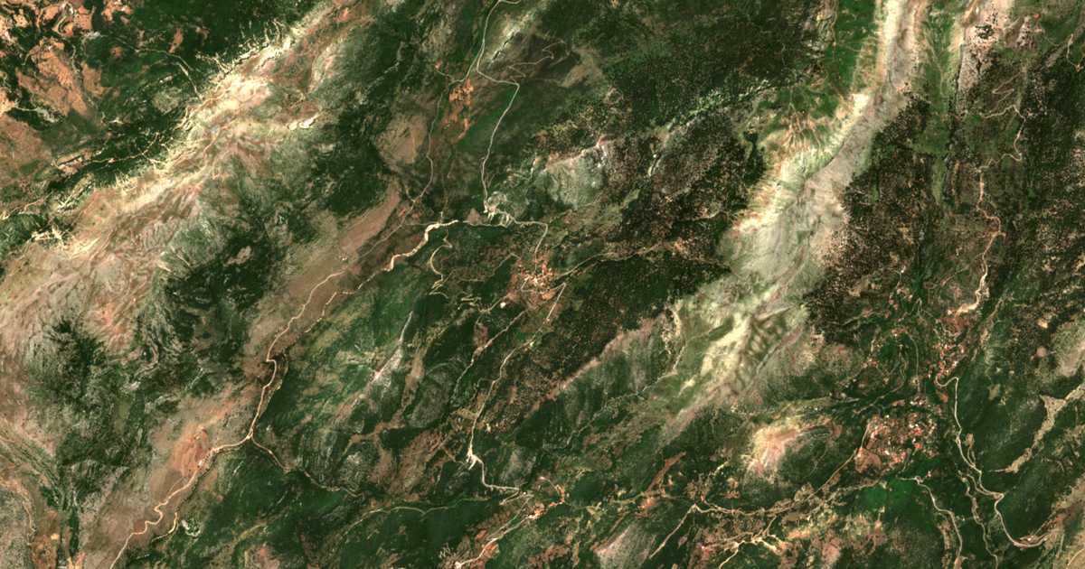 Mapa por satélite de Tsipianá