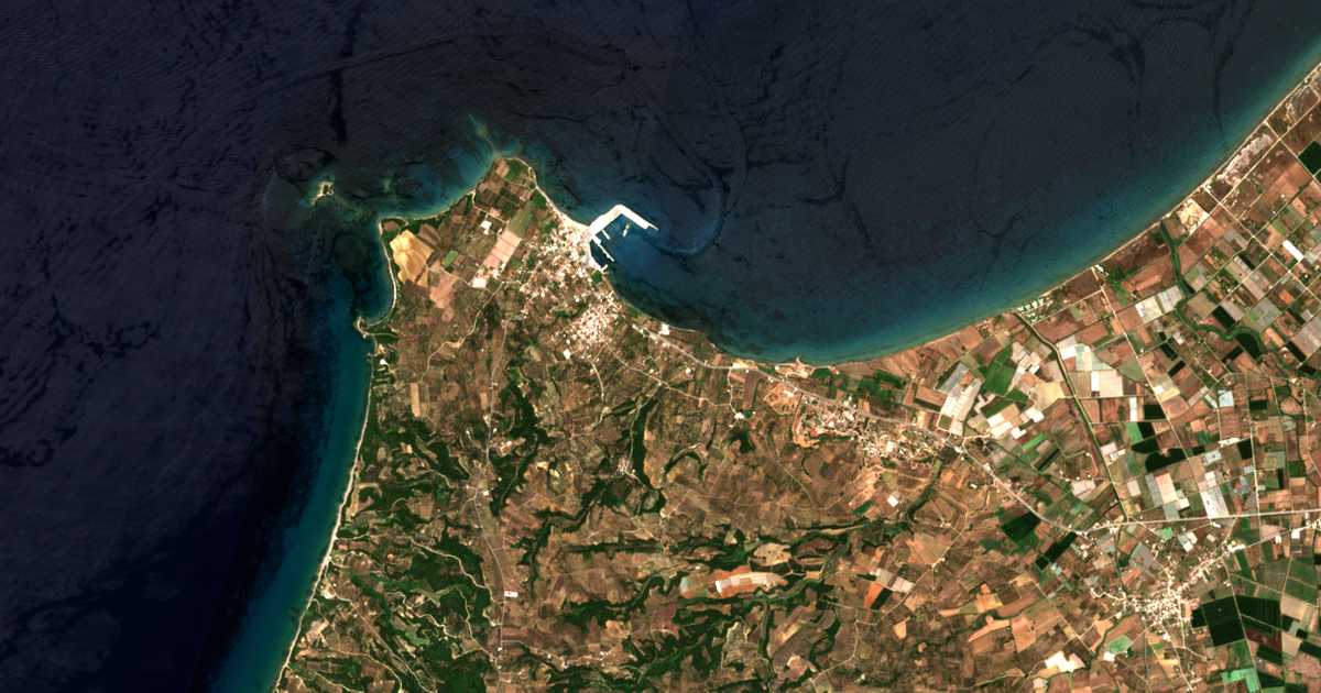 Mapa por satélite de Íkaros