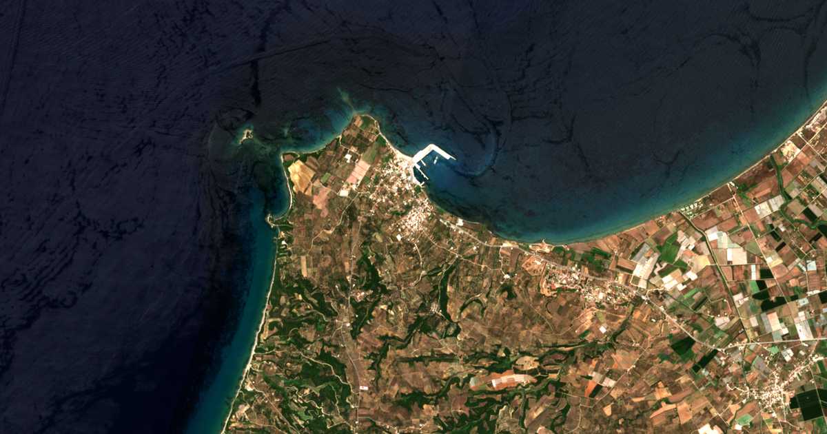 Mapa por satélite de Káto Panagía