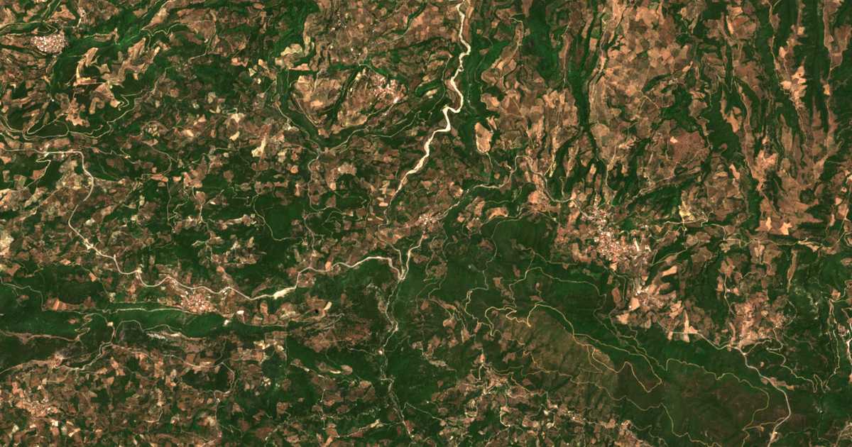 Mapa por satélite de Barakítika