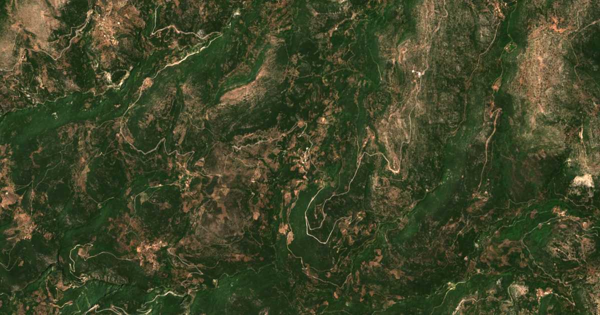 Mapa por satélite de Dragógion