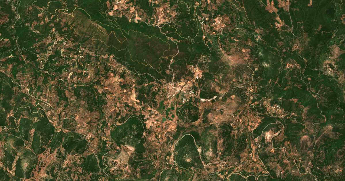 Mapa por satélite de Káto Amygdaliés