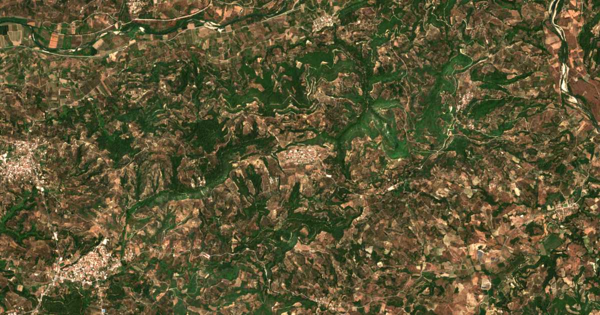 Mapa por satélite de Néa Skillountía