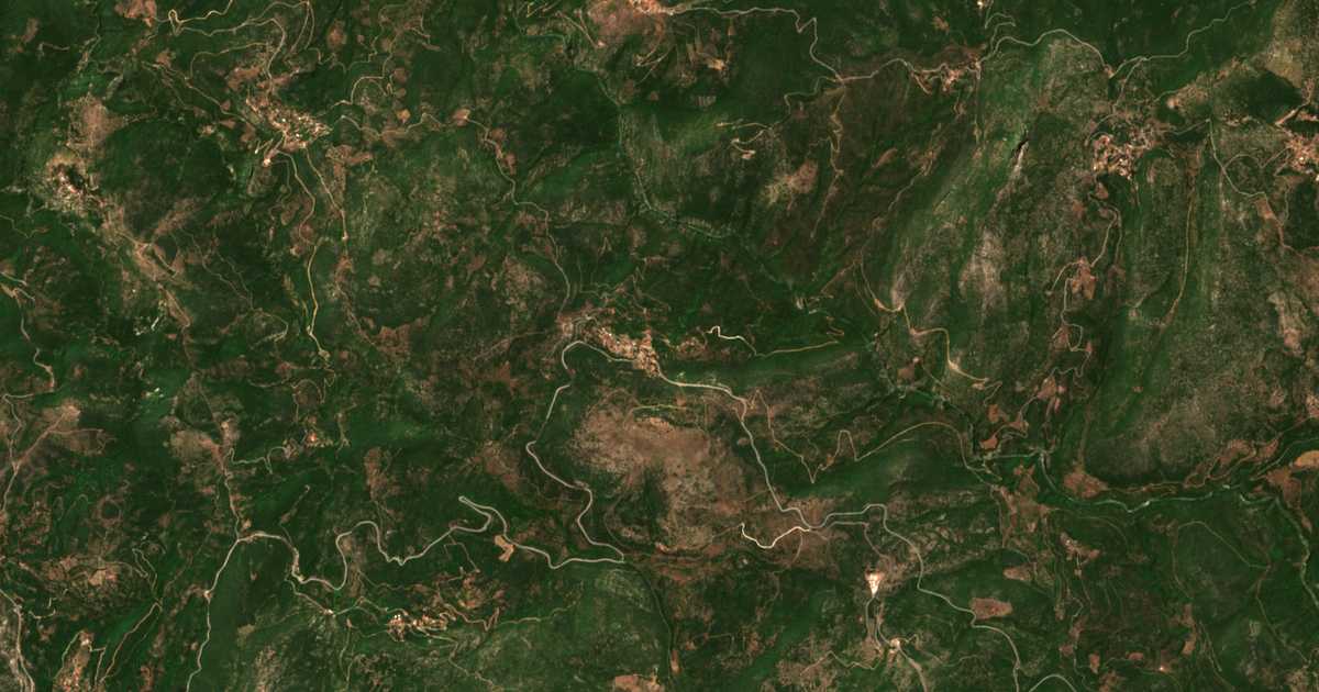 Mapa por satélite de Theisóa