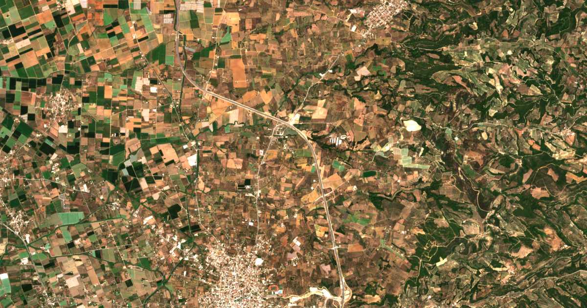 Mapa por satélite de Ágios Ioánnis