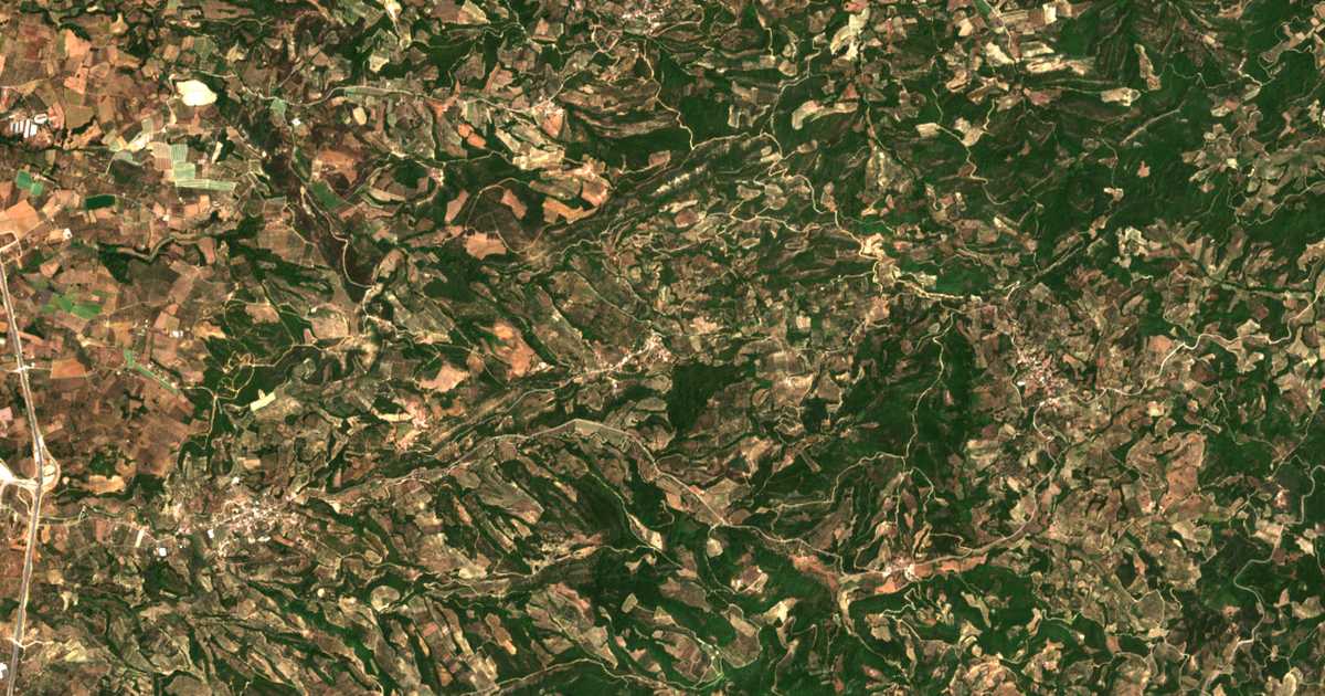Mapa por satélite de Análipsis