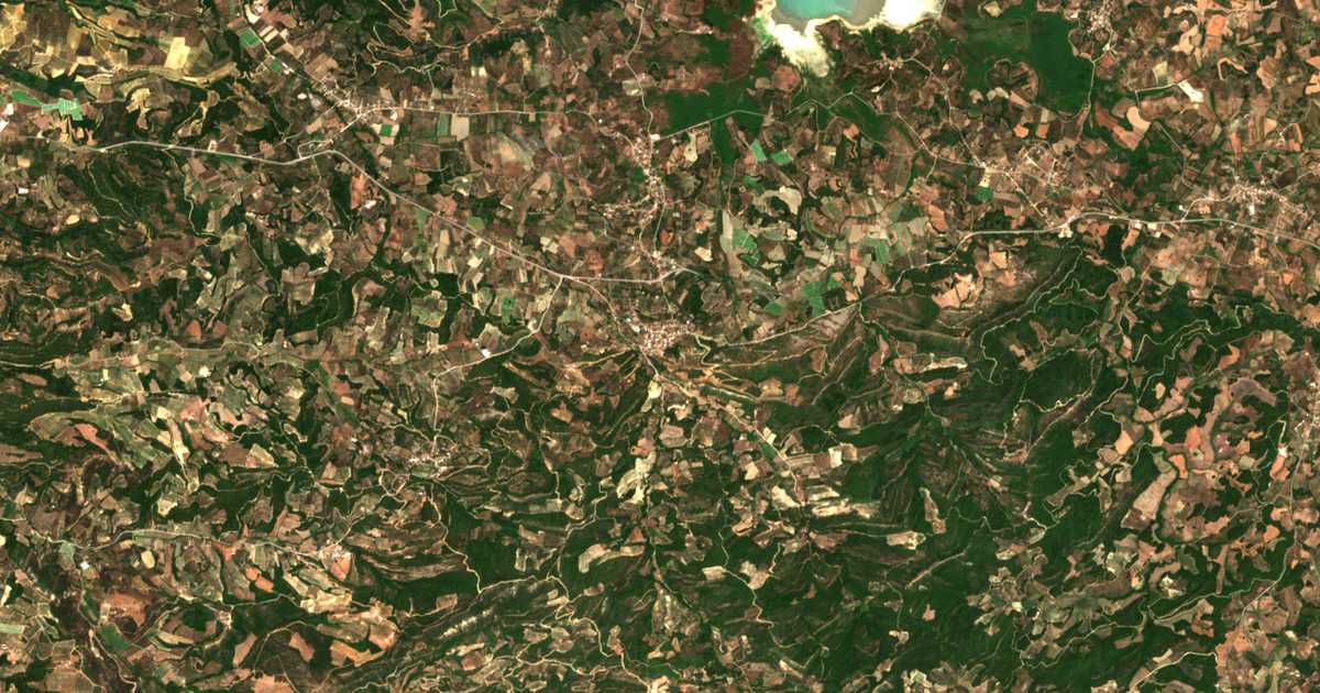 Mapa por satélite de Dafniótissa