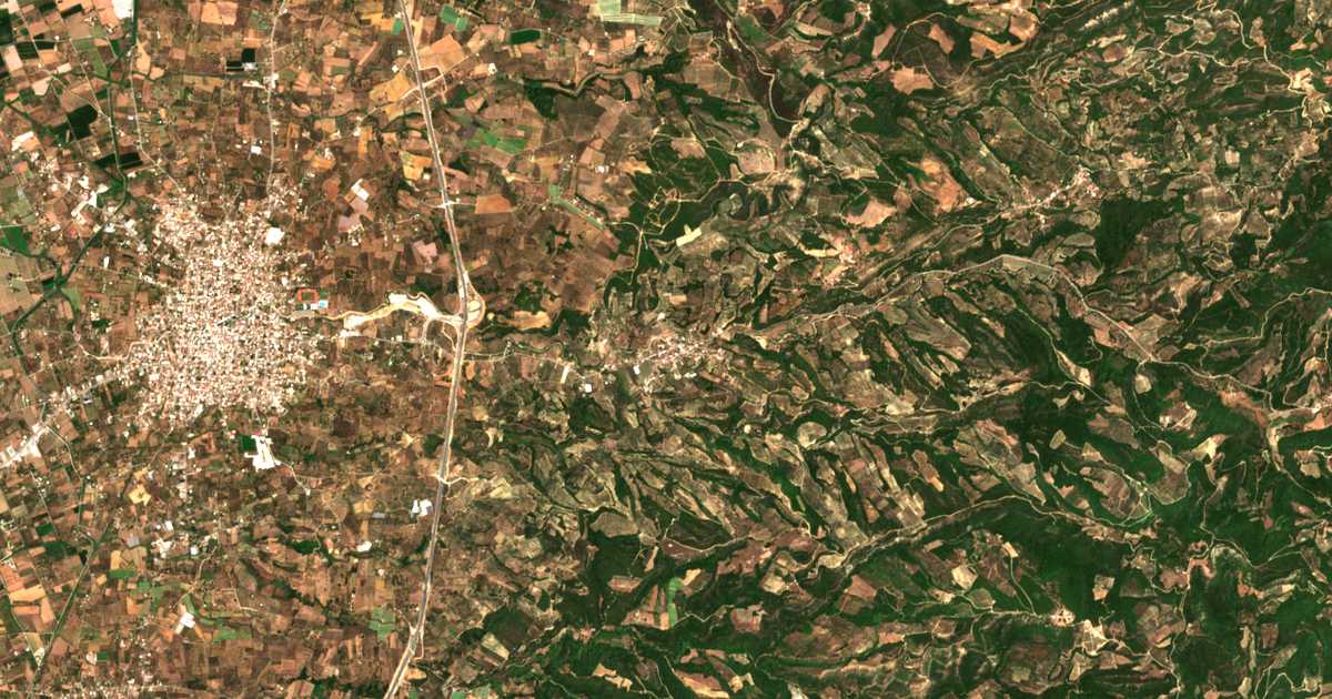 Mapa por satélite de Gerákion
