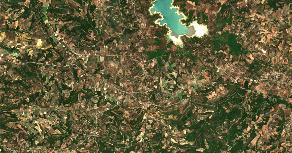 Mapa por satélite de Keramidiá