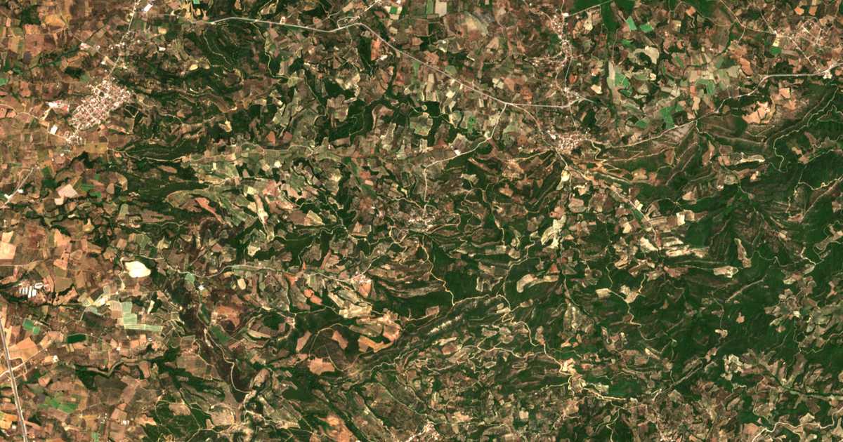 Mapa por satélite de Kryóneron