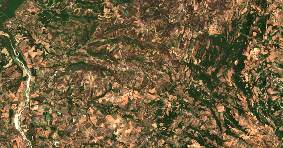 Mapa por satélite de Mazarákion