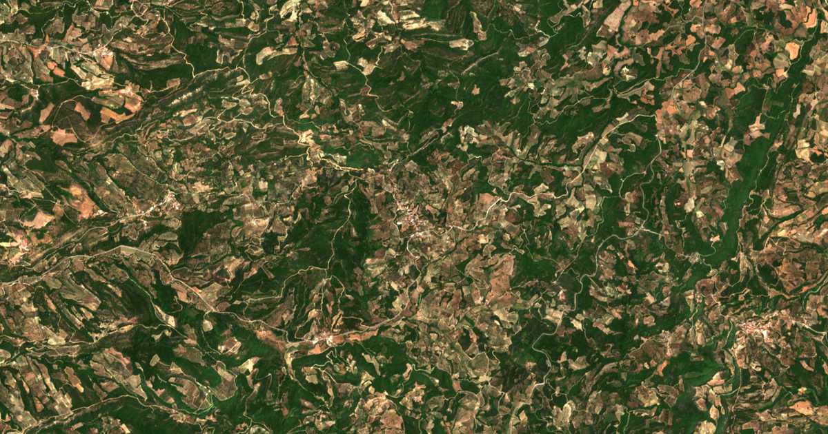 Mapa por satélite de Peristérion